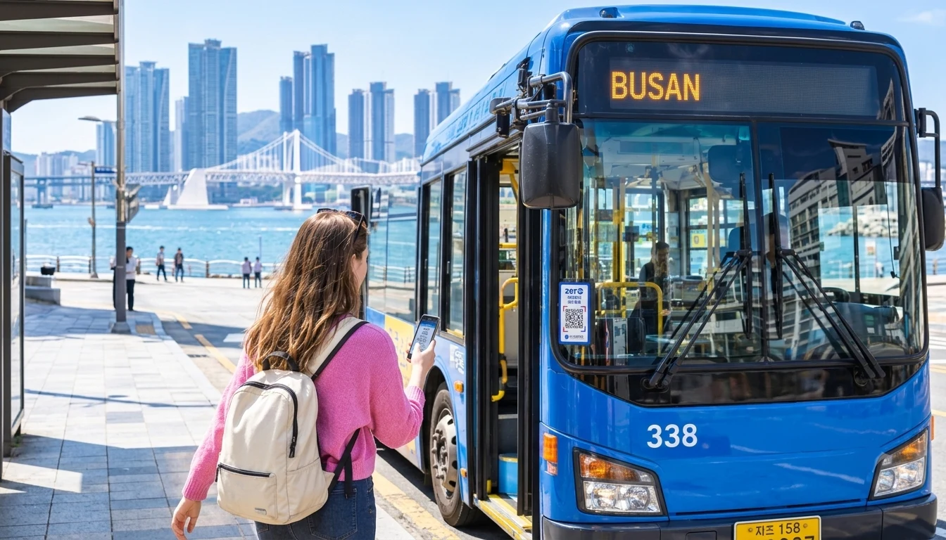 Busan Buses Now Accept Alipay, WeChat Pay & More: How Zero Pay QR Payment Works