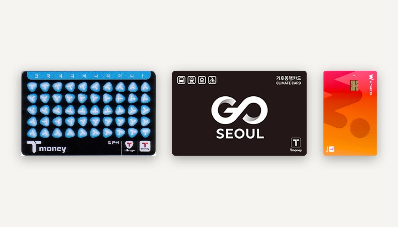 T-money vs WOWPASS vs Climate Card: Which Korea Transit Card Should You Get?
